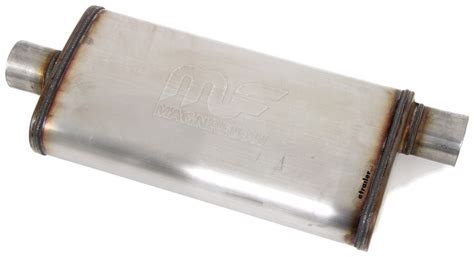 MagnaFlow Performance Muffler - Universal - Stainless Steel - Satin ...