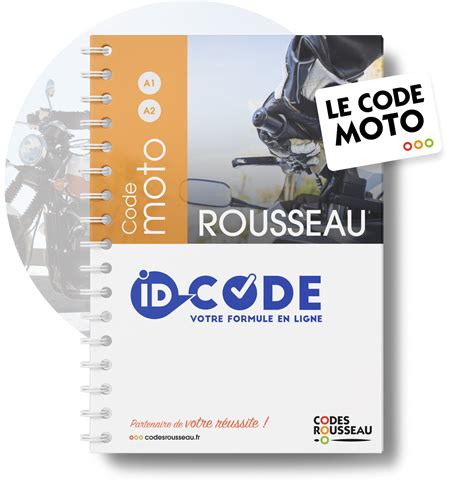 Livre de code permis Moto Codes Rousseau prépa ETM