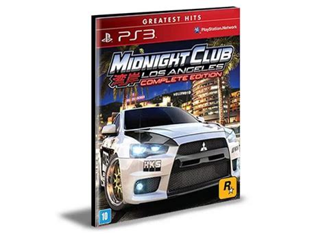 Midnight Club Los Angeles Complete Edition Ps Psn M Dia Digital La