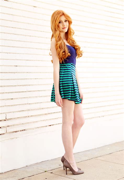 Wallpaper Katherine Mcnamara Redhead Looking At Viewer Legs High Heels Skirt Wavy Hair