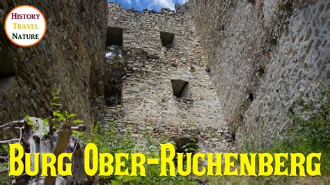 BURG OBER RUCHENBERG im Graubünden Geschichte Mythen Legenden