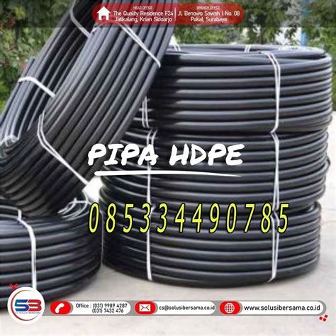 Distributor Pipa HDPE PN 16 | 10 | 12,5 | 8 | 6,3 Rucika ,Vinilon ,Langgeng