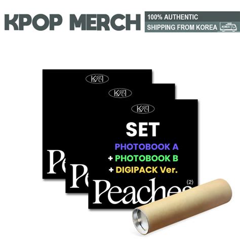 Kai The Nd Mini Album Peaches Set Ver Rolled Poster Lazada Ph