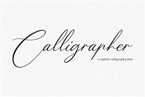 Calligrapher Font · 1001 Fonts