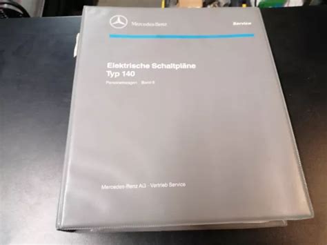 Mercedes Benz Elektrische Schaltpl Ne Typ Band Handbuch Eur