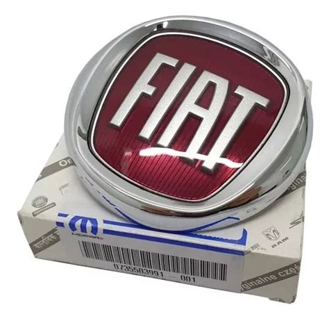 Emblema Sigla Brasao Dianteiro Original Fiat Punto Parcelamento Sem Juros