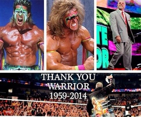 WWE Raw Ultimate Warrior tribute - STRENGTH FIGHTER