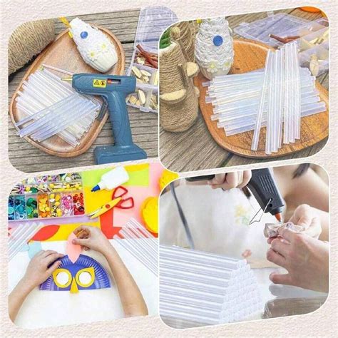 Pcs Transparent Hot Melt Glue Sticks High Viscosity Handmade Hot Melt Adhesive Glue Sticks