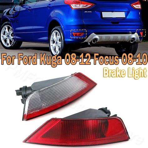 Pmfc Car Rear Bumper Brake Tail Lamp Reversing Itigil Ang Light Fog