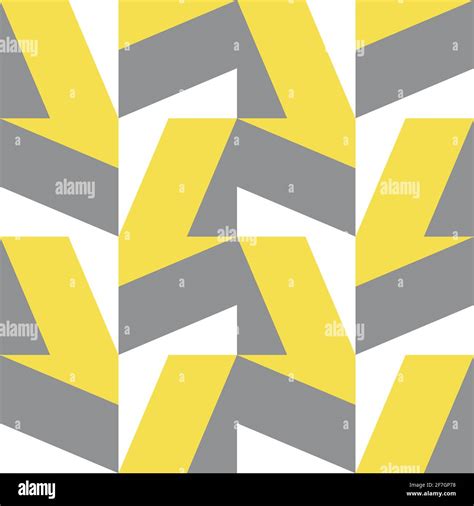 Abstract geometric shapes in gray, yellow and white Stock Vector Image ...