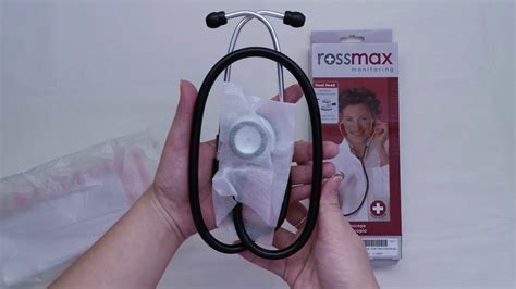 ROSSMAX Dual Head Stethoscope EB200 YouTube