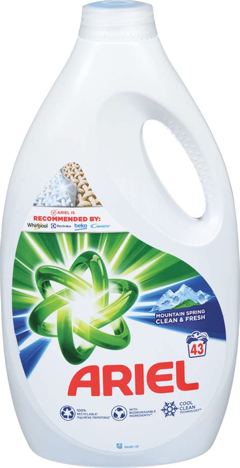 ARIEL Tekoči detergent za pranje perila Mountain Spring 43 pranj dm si