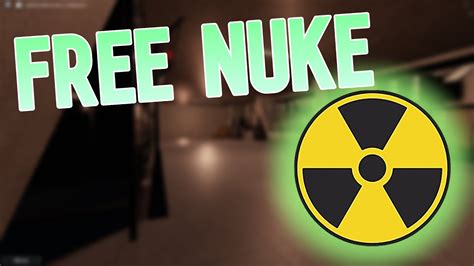 How To Get Free Nuke Scp Roleplay Youtube