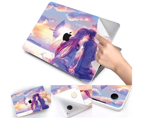 Anime Macbook Skin Macbook Pro 16 Decal Love Pro Retina 13 | Etsy