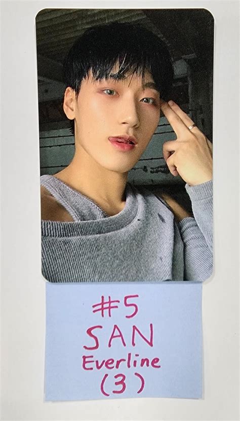 Ateez Spin Off From The Witness Everline Fansign Event Photocard