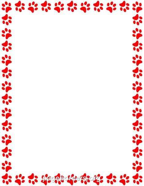 free paw print border clipart 10 free Cliparts | Download images on Clipground 2024