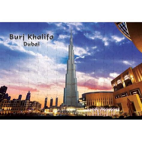 Ajooba Dubai Souvenir Puzzle Burj Khalifa Jomla Ae