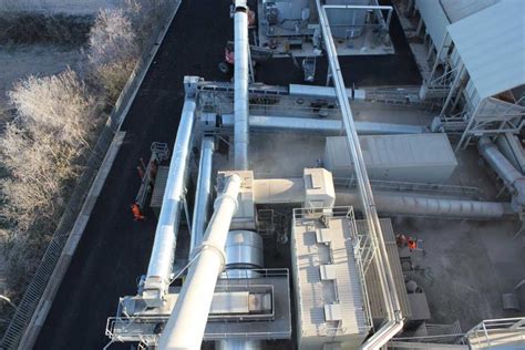 Mixed In Mansfield Breedons Ammann Aba 260 Unibatch Asphalt Plant