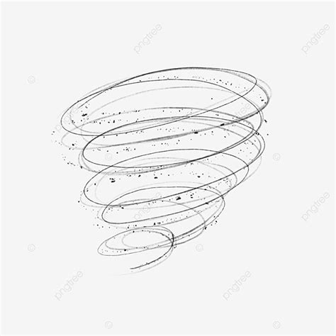 Spiral Whirlwind, Wind Drawing, Spiral Drawing, Spiral Sketch PNG ...