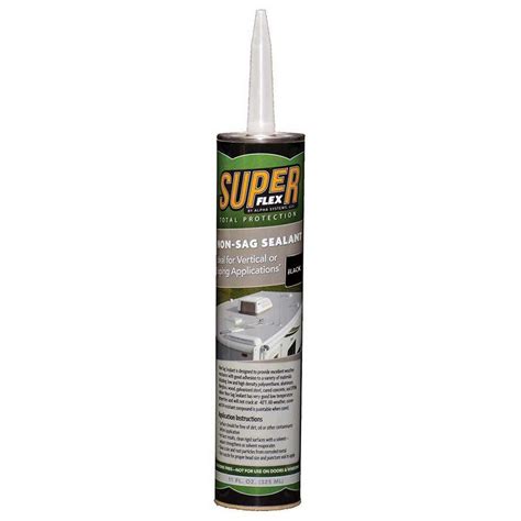 Non Sag Lap Sealant 11 Oz Tube Black