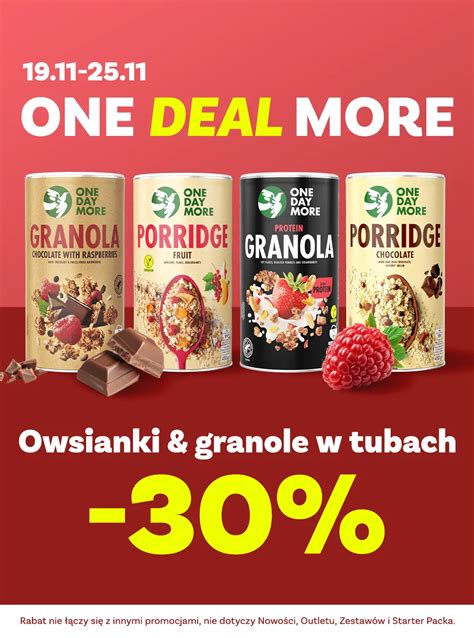 Zdrowe Musli Granola I Owsianka Gotowe Z Dobrym Sk Adem Onedaymore