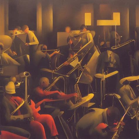 Jazzband Edward Hopper And James Gilleard Zdzislaw Stable Diffusion