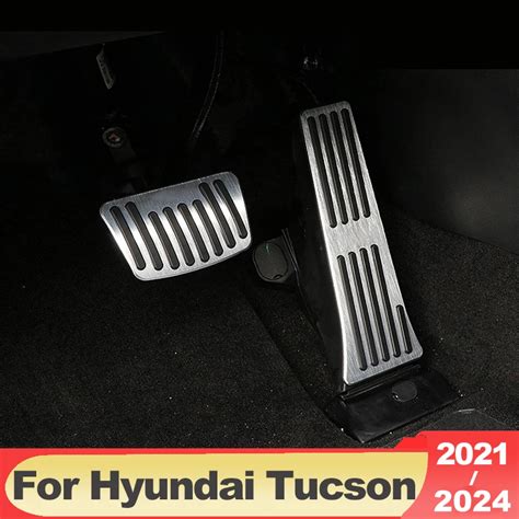 For Hyundai Tucson Nx Aluminum Car Foot Rest Pedal Fuel