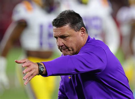 Ed Orgeron's Cold-Blooded Admission Confirms That He Does Not Care