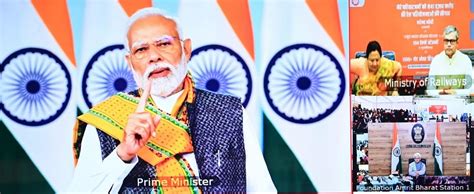 PM Lays Foundation Stone Inaugurates And Dedicates To Nation More Than