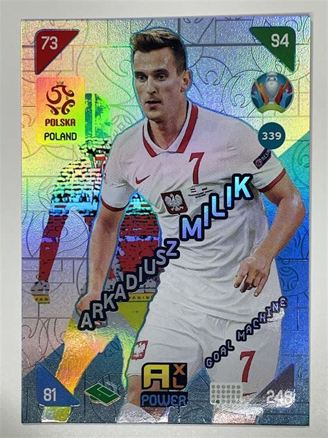 Arkadiusz Milik Goal Machines Poland Euro Adrenalyn Xl