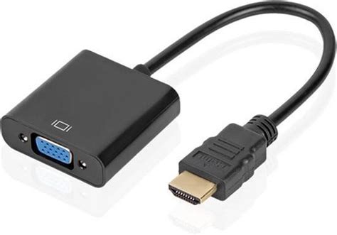 Hdmi Kabels Hdmi Naar Vga Adapter Hdmi Male To Vga Female Full Hd