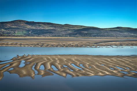 Sand Textures Sand Textures On The Dyfi Estuary Eryri Sno Flickr