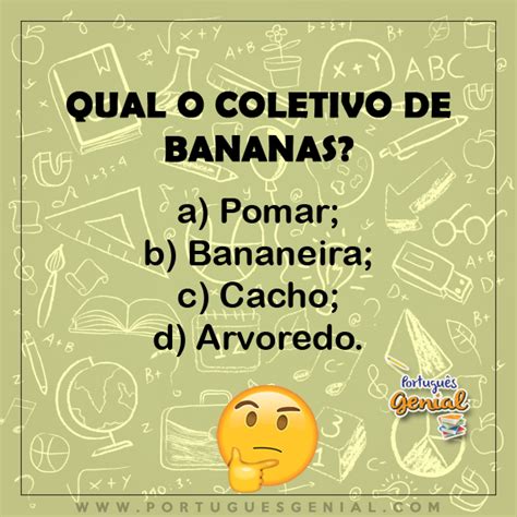 O Coletivo De Banana - Coletivo de bananas - Qual o coletivo de? | Português Genial