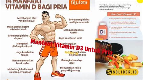 Temukan Manfaat Vitamin D Untuk Pria Yang Jarang Diketahui Solider