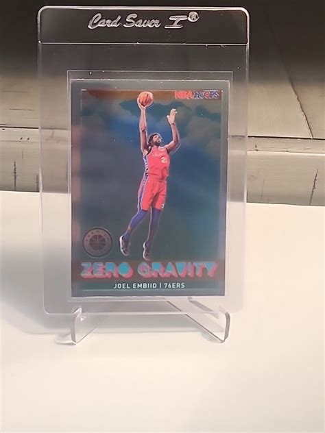 Panini Nba Hoops Premium Stock Zero Gravity Joel Embiid