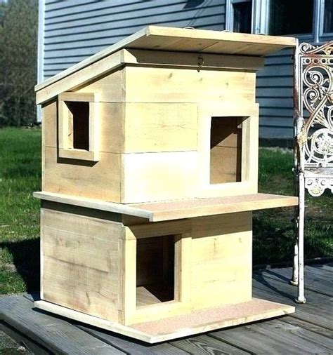 Cat House Outdoor Plans: How To Make A Cozy Home For Your Cat - House Plans