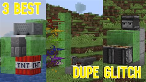 All Working Duplication Glitches For Your Minecraft Java World