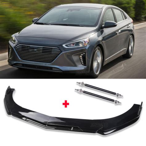 For Hyundai Ioniq 5 Front Lip Bumper Spoiler Splitter Chin Body Kits