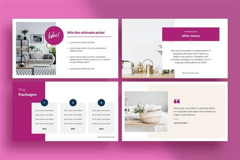 Webinar Slide Deck Template Canva Presentation Templates Etsy