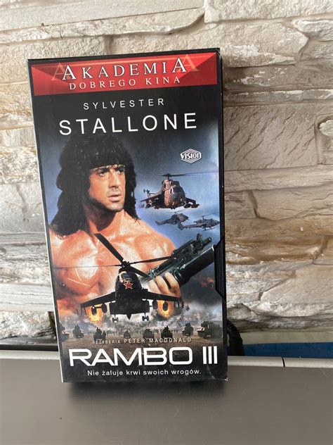 Rambo 3 VHS Stallone 13613134792 Oficjalne Archiwum Allegro