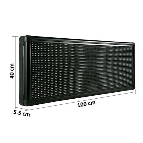 Reclama Luminoasa LED PROCART 100x40 Cm De Exterior USB Si WiFi