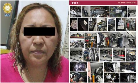 Detienen A Mujer Que Se Dedicaba Al Robo De Vehículos Y Autopartes En Iztapalapa Hallan En