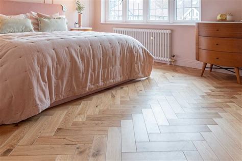 V4 Wood Floorings Zigzag Natural Oak Herringbone Floors Added To