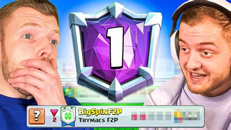 😱🤯drama Im Trymacs F2p Projekt Bigspin Vs Beste Spieler Clash Royale Deutsch Youtube