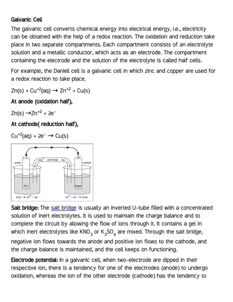 Solution What Is Electrochemistry Studypool