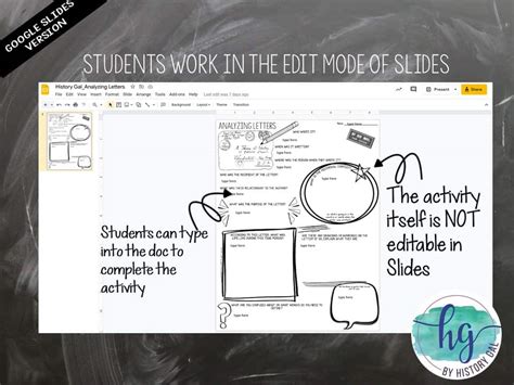 Analyzing Letters As Primary Sources Print And Digital By History Gal