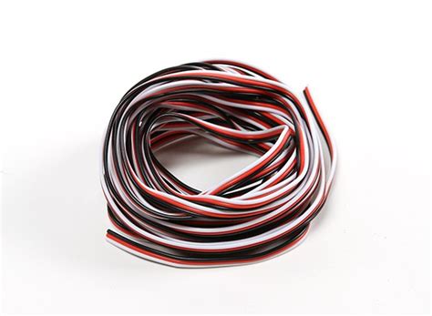 3 Way 26awg Cable Red Black White Sold Per Meter Mecha4makers