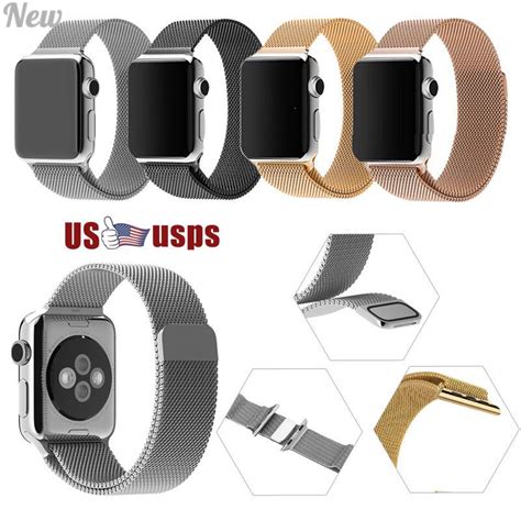 Buy Milanese Magnetic Loop Stainless Steel Watch Band Strap For Apple