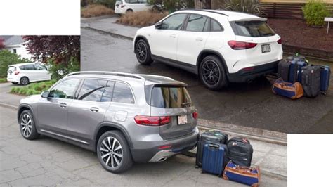 Mercedes Benz Gla Vs Glb Cargo Space Comparison Autoblog