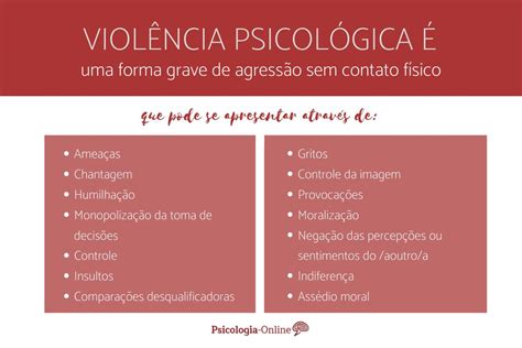 Violência PSICOLÓGICA O que é Exemplos Tipos e Causas